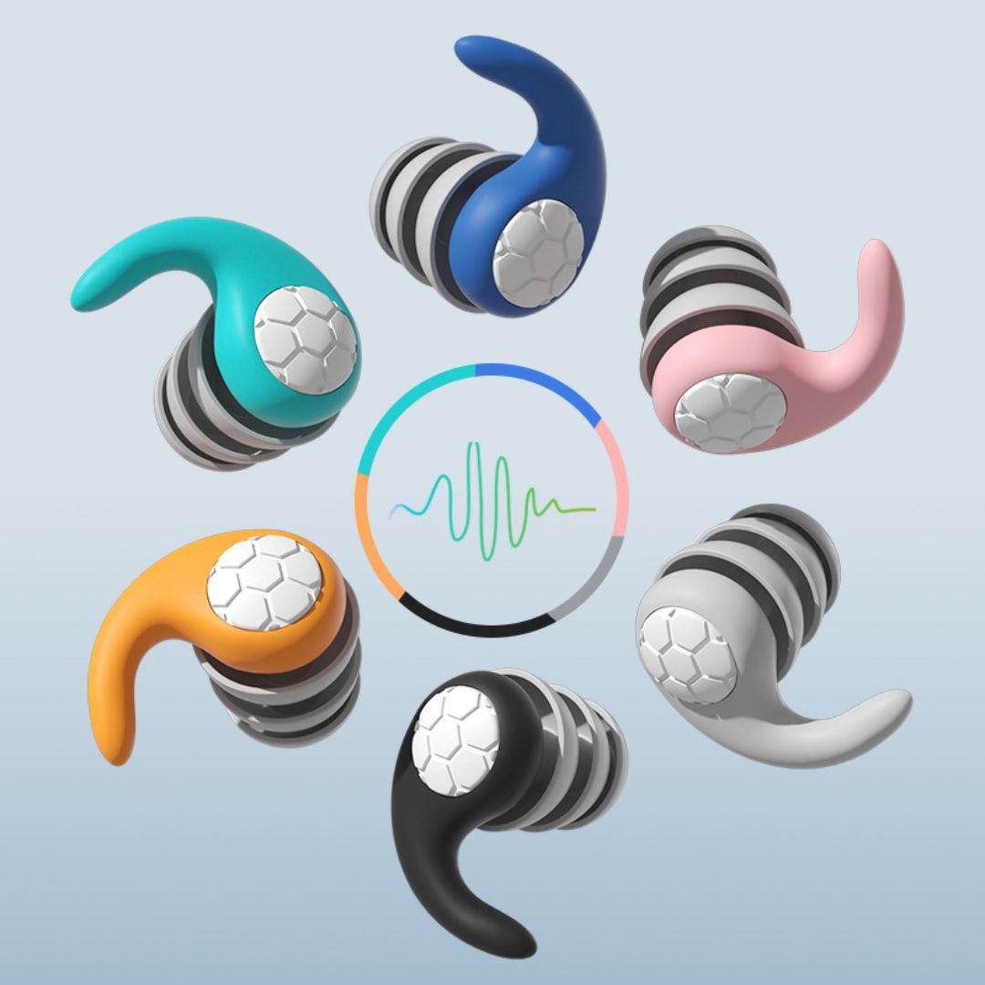 SilentEase | Noise-Reducing Earplugs – Soft Reusable Silicone – Comfortable Fit – Sleep & Travel
