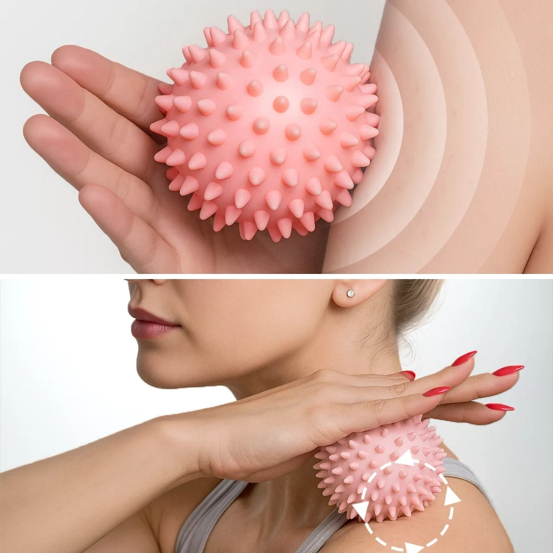 FootEase | Foot Massage Ball – Plantar Fasciitis Relief – Spiky Deep‑Tissue – Boosts Circulation – Soothes Heel & Arch Pain After Long Days