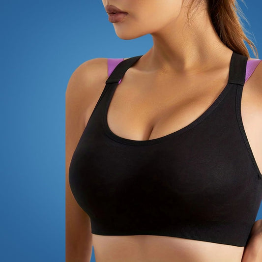 BounceBlock | High-Impact Sports Bra – Bounce Control Support – Quick-Dry Stretch Fabric – Reduces Bounce & Chafing for Intense Workouts