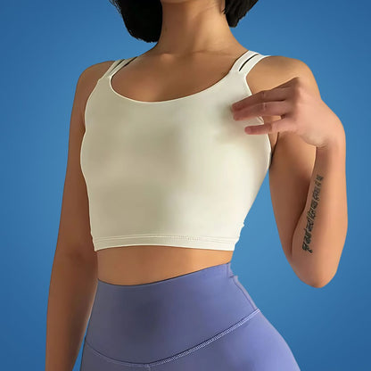 BreatheFit | Sports Bra Workout Top – Breathable Support – Lightweight Moisture-Wicking – All-Day Comfort – Active Women