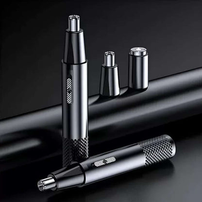 Rechargeable Nose Hair Trimmer – Cordless & Portable – Safe Blades – Trims Nose & Ear Hair – Easy to Clean – For Men & Women