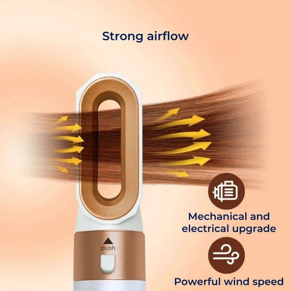 StyleWave 5 In 1 Airwrap Hair Styler | Drying - Curling - Smoothing | Versatile Heat Protection Tool for Salon-Quality Results