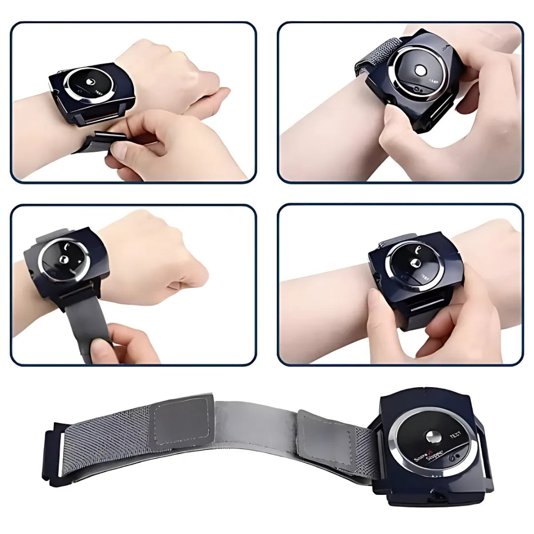 SilentSleep | Anti-Snoring Wristband – Smart Snore Stopper – Biosensor – Sleep Monitoring – Adjustable Stimulation