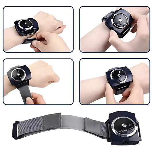 SilentSleep | Anti-Snoring Wristband – Smart Snore Stopper – Biosensor – Sleep Monitoring – Adjustable Stimulation