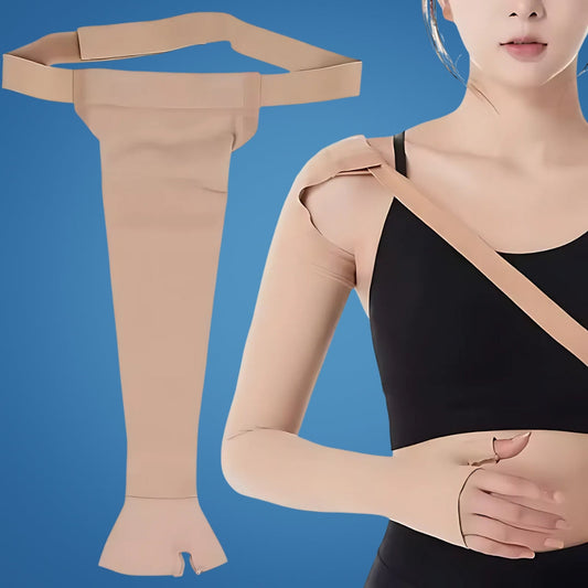 LymphRelief | Lymphedema Compression Arm Sleeve – Medical Support – Reduces Swelling – Improves Circulation – Post-Surgery