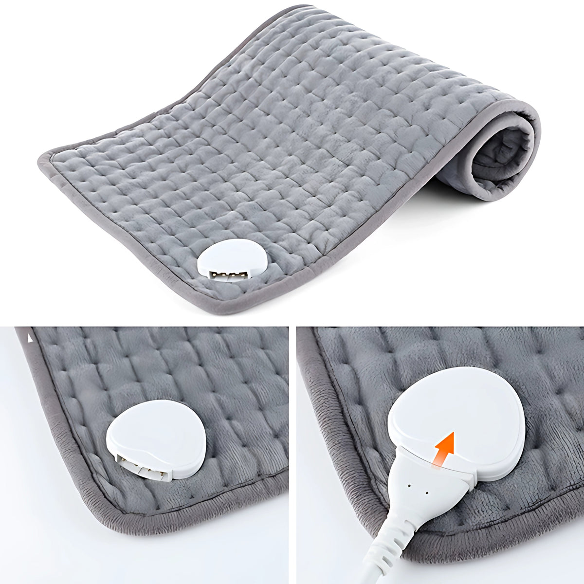 ThermaEase | Portable Heating Pad – Adjustable Heat – Targeted Relief for Muscle & Joint Pain – Cramps – Stress