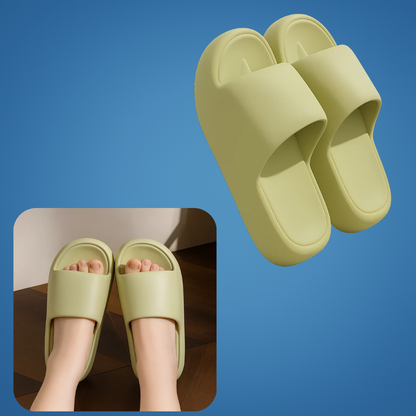 CloudStep | Platform Summer Slides – Cloud-Soft Cushioning – Lightweight Padded Sole – Pain Relief – Supportive – All-Day Comfort for Women