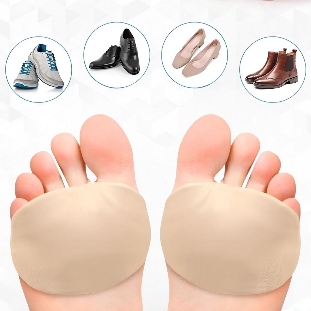 NeuRelief | Gel Morton’s Neuroma Pads – Shock‑Absorbing Support – Silicone Gel Cushion – Everyday Comfort for Standing & Walking