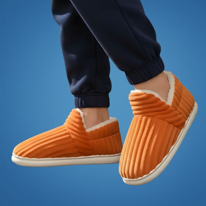 HeatEase | Winter Warm House Slippers – Closed-Toe Anti-Slip Sole – Thick Cushioned Support – Keeps Feet Cosy and Pain-Free All Day