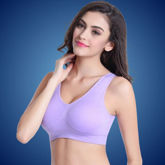BreathEase Seamless Air Bra | Comfortable Lightweight Support for Everyday Use - Active Wear and Postpartum Recovery