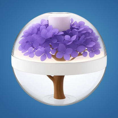 SereniGlow | Essential Oil Diffuser Humidifier – Ultrasonic Cool Mist – USB‑Rechargeable – LED Night Light for Bedroom & Nursery