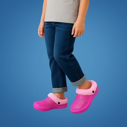 FrostEase | Winter House Slippers – Non-Slip Thick Sole – Plush Lined Indoor Shoes for Cold Feet – Extra Warm Comfort, Support & Relief
