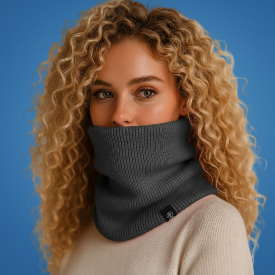 NordWarm | Winter Neck Gaiter – Wind-Blocking Warmth – Soft Thick Knit Tube Scarf for Men & Women – Keeps Neck Warm & Cosy Outdoors