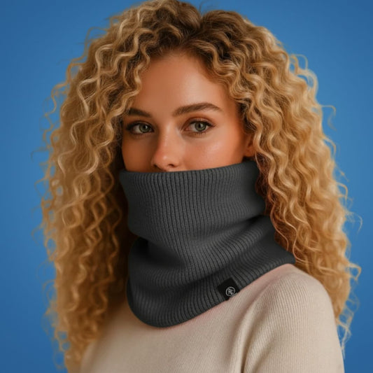 NordWarm | Winter Neck Gaiter – Wind-Blocking Warmth – Soft Thick Knit Tube Scarf for Men & Women – Keeps Neck Warm & Cosy Outdoors