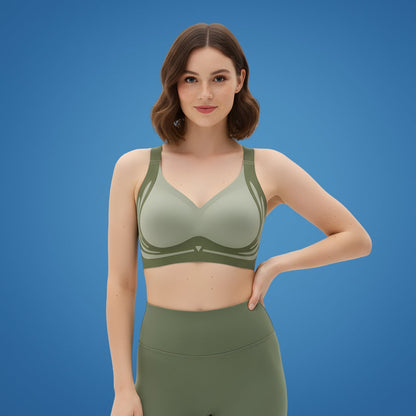 LiftEase | Comfortable Wireless V‑Neck Bra – Anti‑Sagging Lift – Breathable Padded Support – All‑Day Comfort – Ideal for Daily Wear