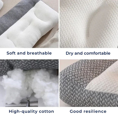 SleepAlign Orthopedic Neck Pillow For Sleeping | Cervical Spine Support - Pain Relief - Reduced Snoring - For All Sleep Positions