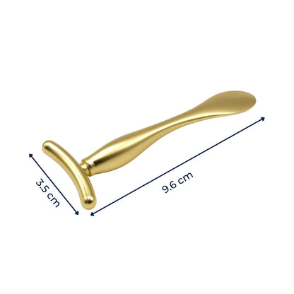 LiftGlow | Face & Eye Massager Tool – Lifts Skin & Reduces Puffiness – Hygienic Scoop-End Design – Portable Daily Anti-Ageing Skincare