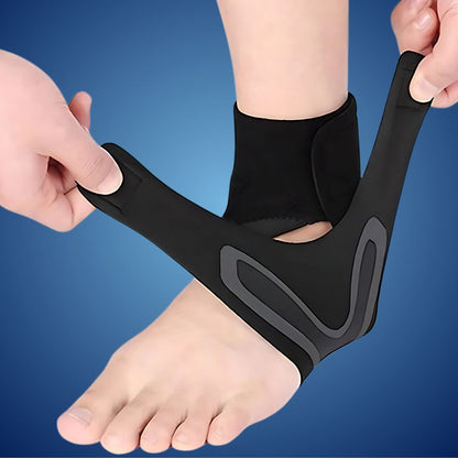 OrthoFlex Adjustable Elastic Ankle Brace | for Injury Recovery - Daily Support