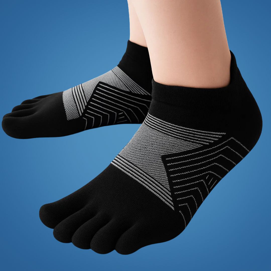 FootWarmth | Bunion Compression Socks – Thermal Heat – Five‑Toe Design – Reduces Swelling – Improves Alignment – Pain Relief