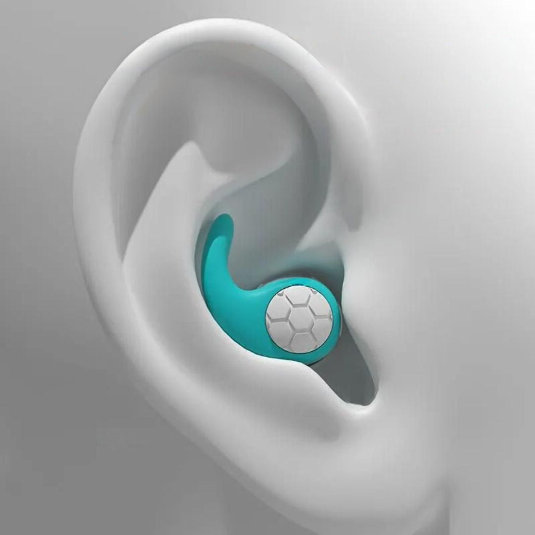 SilentEase | Noise-Reducing Earplugs – Soft Reusable Silicone – Comfortable Fit – Sleep & Travel