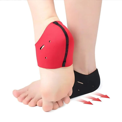 SootheSteps Heel Socks | Cushioned Support for Dry Cracked Heels - Plantar Fasciitis Relief - Ideal for Daily Use