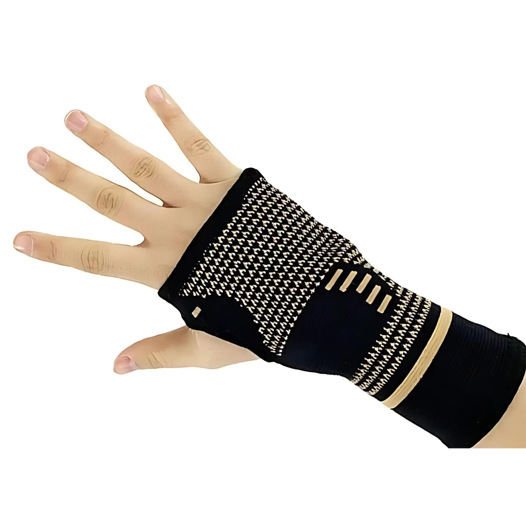FlexiSupport Wrist Brace | Daily Support and Pain Relief - Breathable, Ideal for Injuries, Chronic Pain - Post-Surgery Recovery
