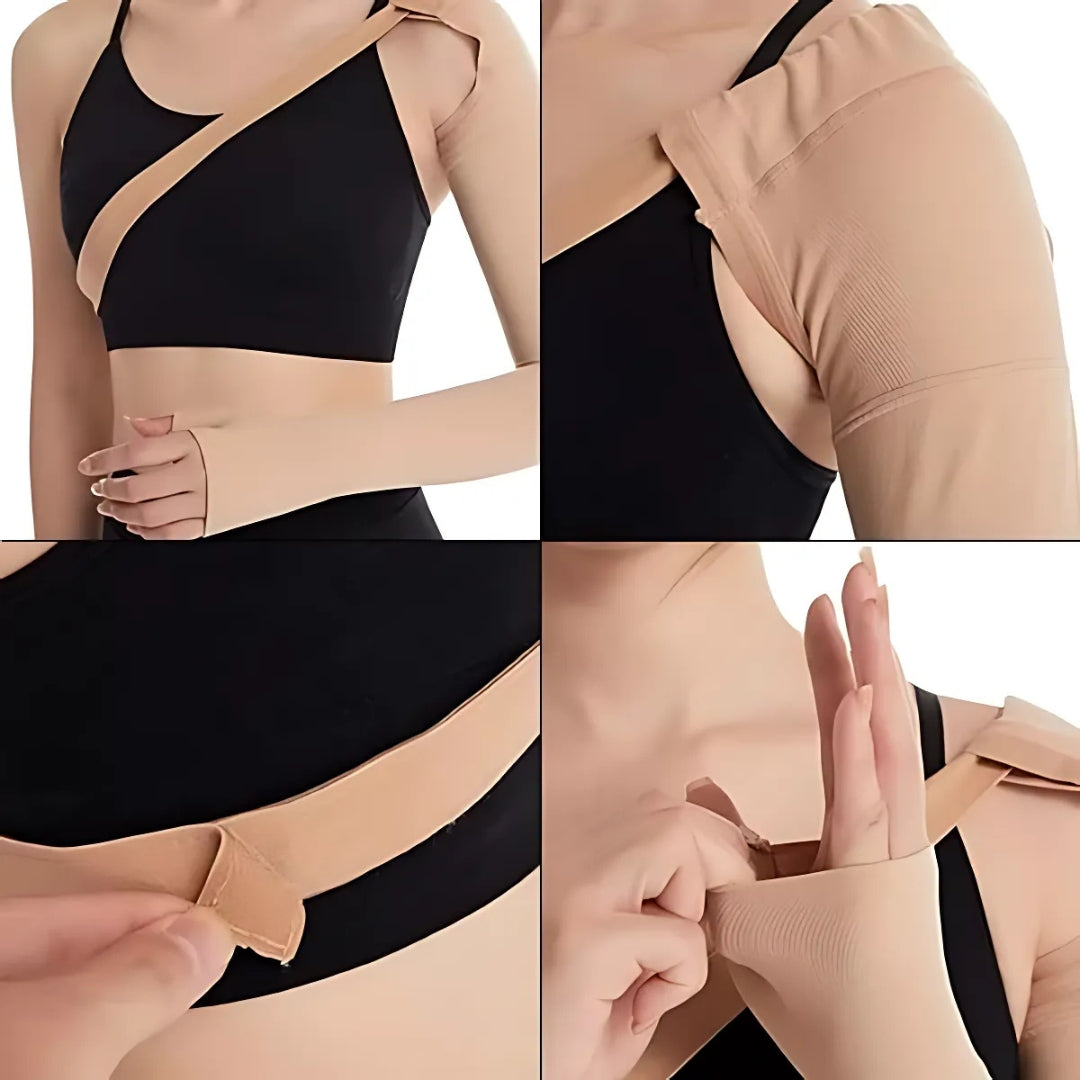 LymphRelief | Lymphedema Compression Arm Sleeve – Medical Support – Reduces Swelling – Improves Circulation – Post-Surgery