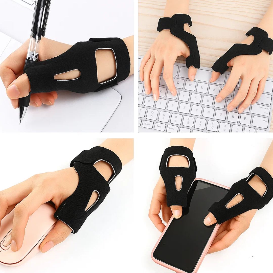ThumbEase | Thumb Splint Brace – Pain Relief – Breathable Support – Reduces Swelling – Comfortable Fit – Ideal for Work or Sports