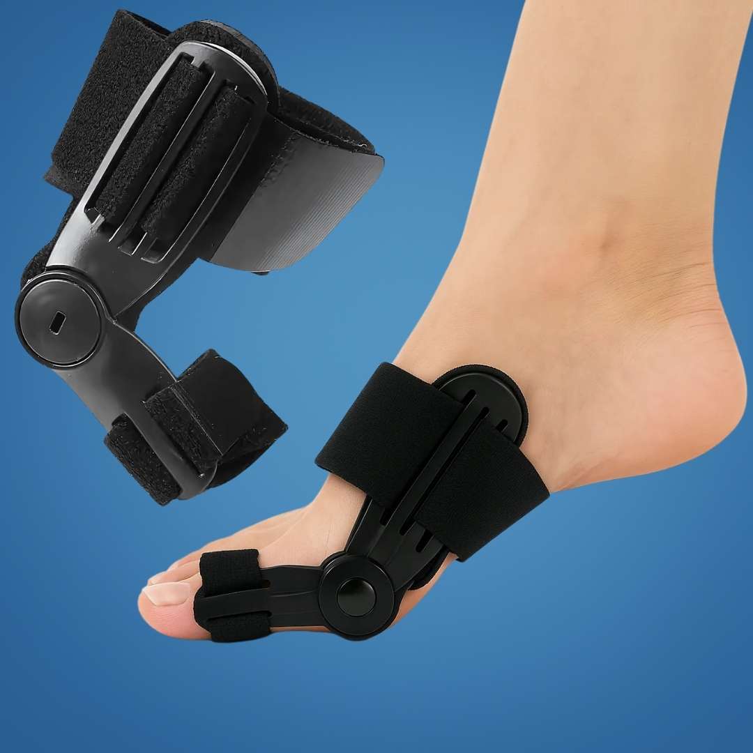 AlignStep | Bunion Corrector Splint – Toe Straightener – Pain Relief – Adjustable Fit – Night & Post-Surgery Support