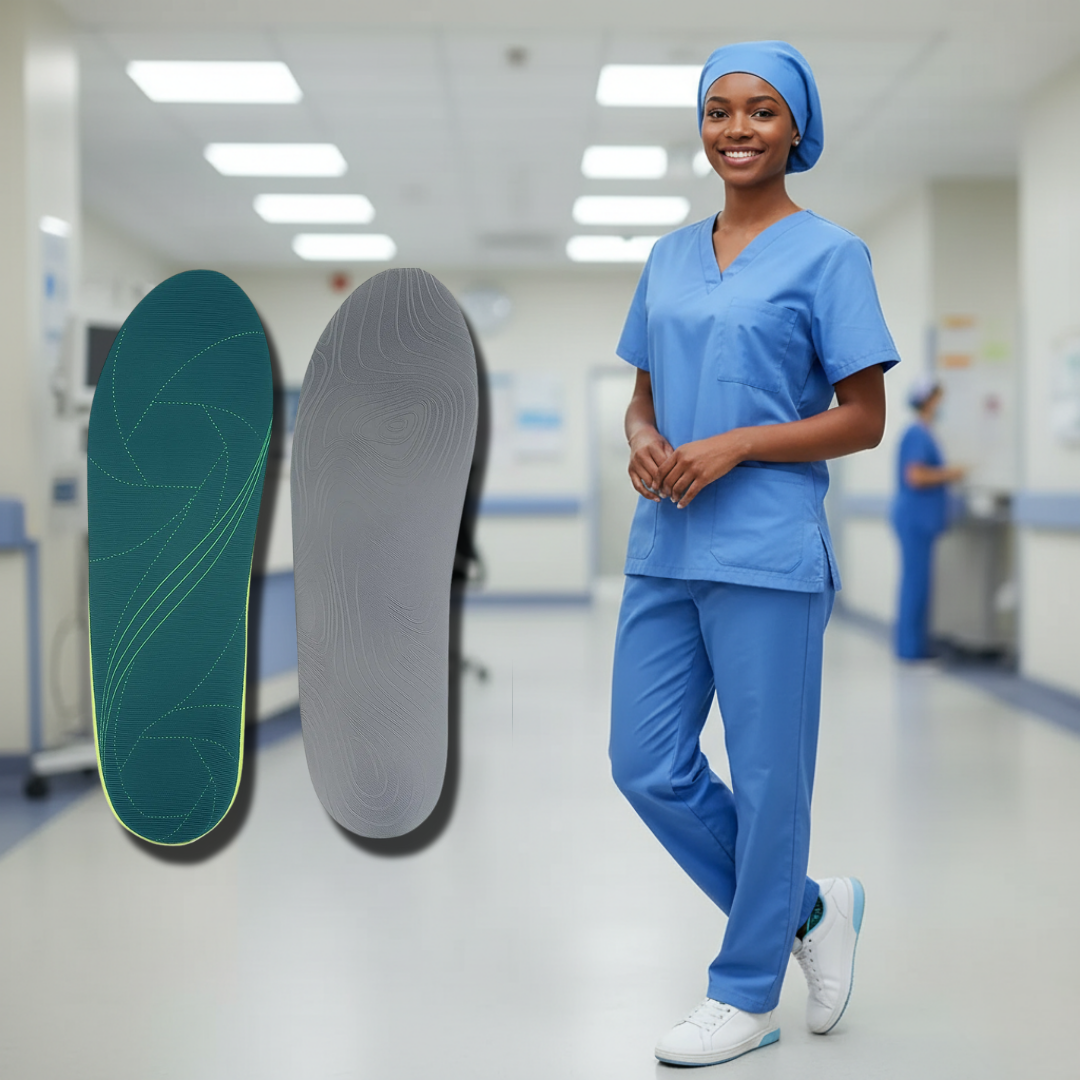 ArchRelief | Plantar Fasciitis Insoles – High Arch Support – Deep Heel Cup & Cushioned Design – Flat Feet & Heel Pain Relief