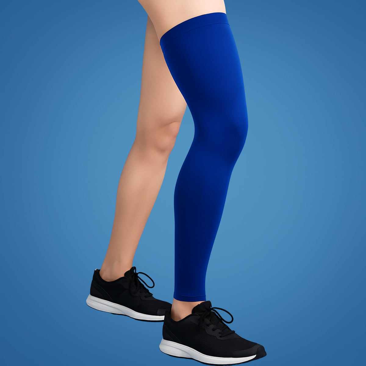 FlexiRelief | Full Leg Compression Sleeve – Knee Support – Graduated Pressure – Pain Relief – Recovery – Swelling Reduction