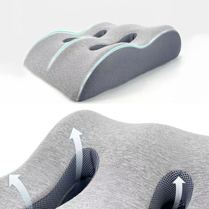 ElevateEase | Leg Elevation Pillow – Improve Circulation & Swelling Relief – Memory Foam with Breathable Cover – Tired Legs Support