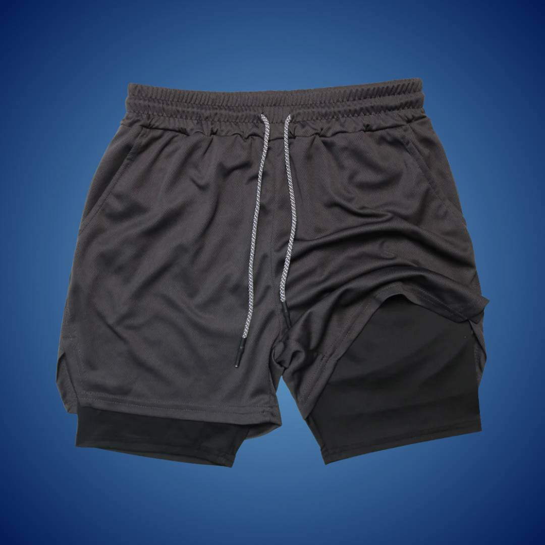 FlexStride Running Shorts with Pockets | Men’s Sports Shorts - Breathable Moisture-Wicking for Gym and Trail Running