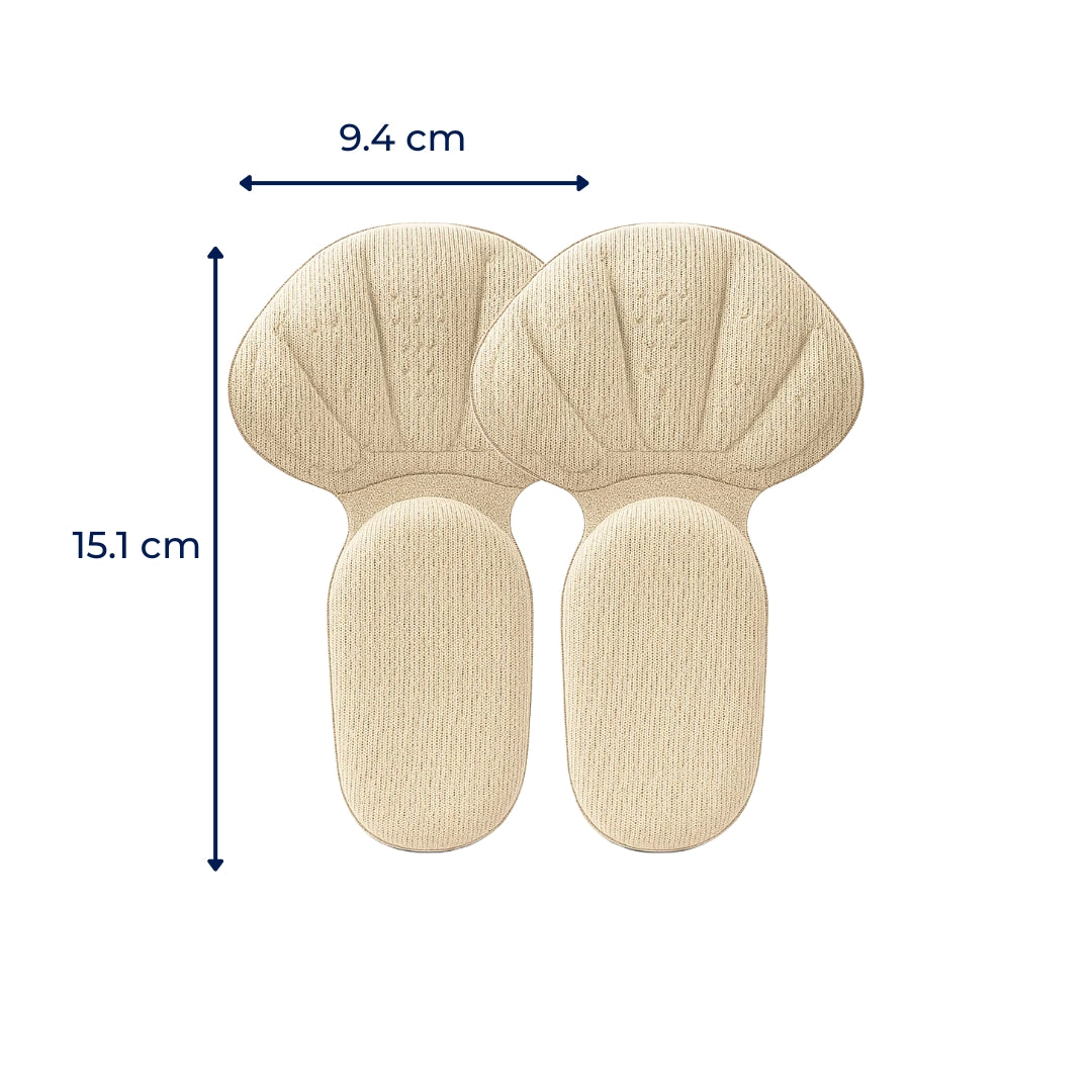 HeelEase | Heel Grip Cushion Inserts – Prevent Heel Slipping – Soft Shock-Absorbing Cushioning – All-Day Comfort for Everyday Shoes
