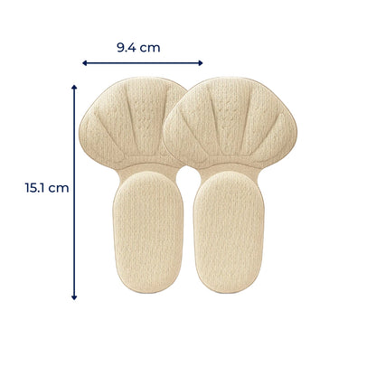 HeelEase | Heel Grip Cushion Inserts – Prevent Heel Slipping – Soft Shock-Absorbing Cushioning – All-Day Comfort for Everyday Shoes