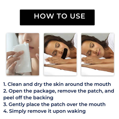BreatheEase Mouth Tape for Sleep | Anti Snoring - Better Sleep - Better Nasal Breathing - Improve Sleep Quality - Sleep Apnoea