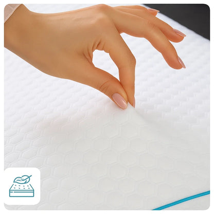 SleepEase | Side‑Sleeper Couple Memory Foam Pillow – Arm‑Hole Comfort – Orthopaedic Neck Support – Pain Relief – Deeper, Restful Sleep