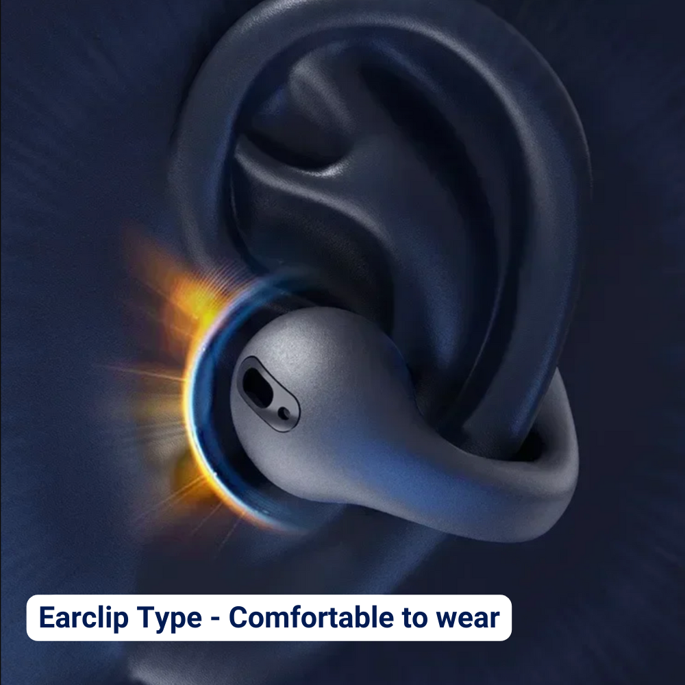 SoundStride | Bone Conduction Headphones – Open-Ear Safety – Sweatproof & Wireless – For Running & Gym
