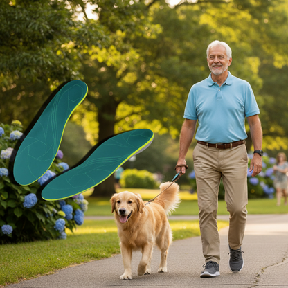 ArchRelief | Plantar Fasciitis Insoles – High Arch Support – Deep Heel Cup & Cushioned Design – Flat Feet & Heel Pain Relief