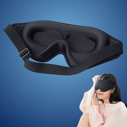 DreamSeal 3D Sleep Eye Mask | Light Blocking Mask - Sleep Blindfold - for Travel - Meditation - Insomnia - Deep Sleep - Adjustable Strap