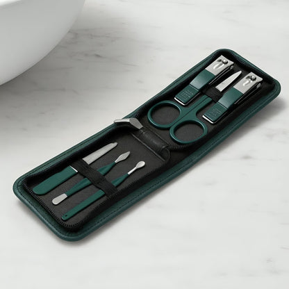 NailEase | 6‑Piece Nail Care Kit – Precise Nail Trimming – Durable Stainless Steel – Compact Design – Ideal for Travel, Home & Everyday Grooming