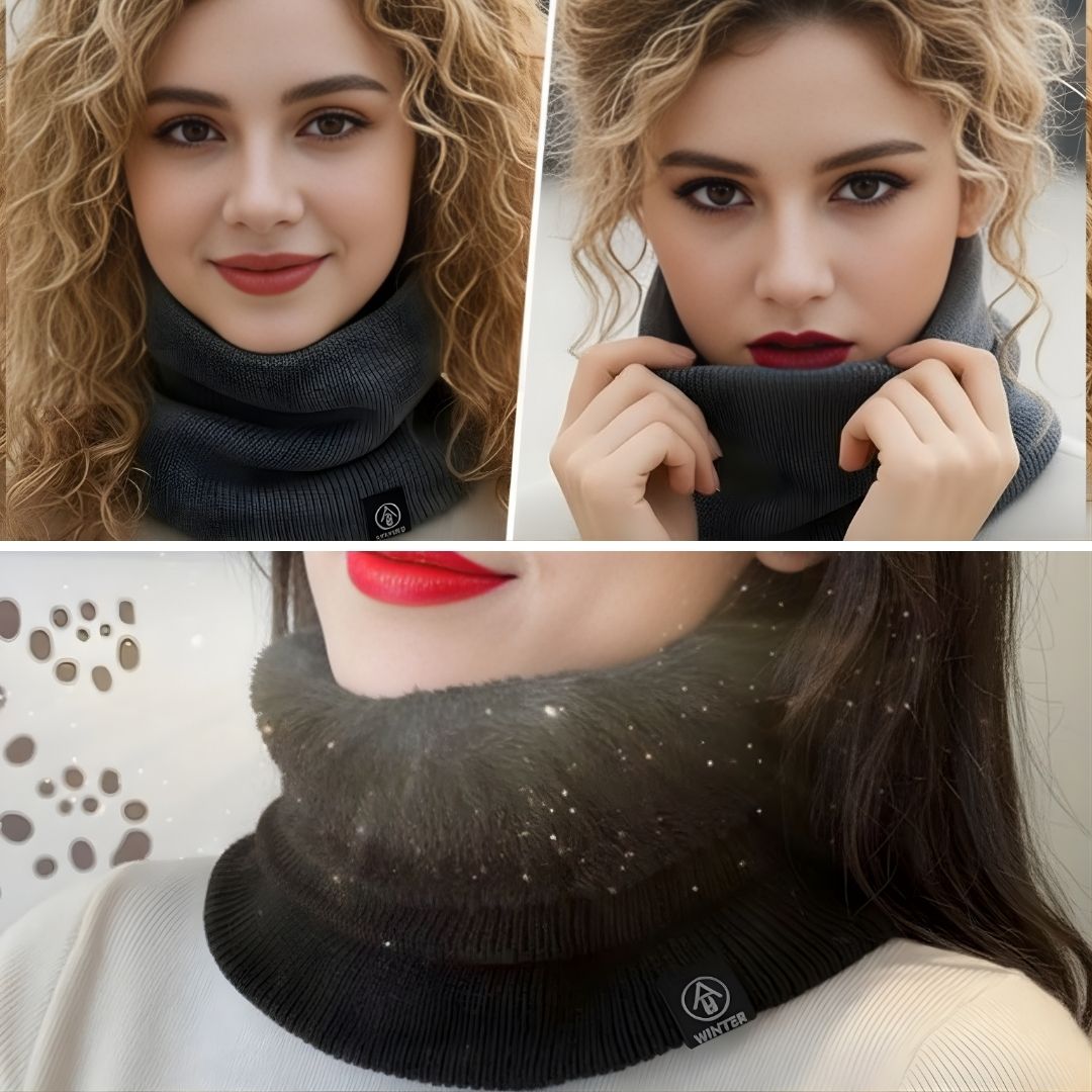 NordWarm | Winter Neck Gaiter – Wind-Blocking Warmth – Soft Thick Knit Tube Scarf for Men & Women – Keeps Neck Warm & Cosy Outdoors