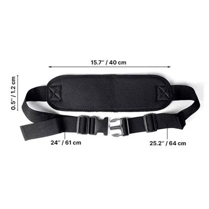 SafeSeat | Wheelchair Safety Belt – Adjustable – Fall Prevention – Posture Support – Comfort Fit for Seniors & Disabled