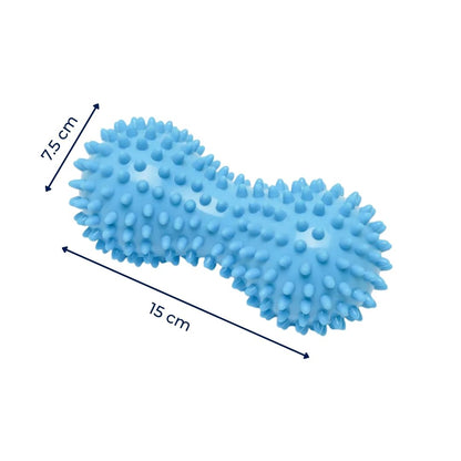 FlexiRelief | Peanut Massage Roller – Deep Tissue Muscle Relief – Firm Spiky Dual-Ball Design – Faster Recovery for Active Lifestyle