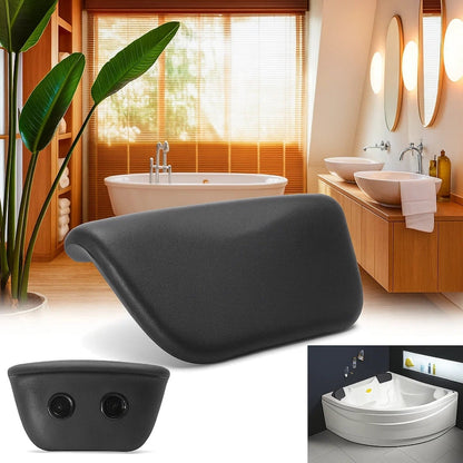 BathEase | Waterproof Bath Pillow – Neck & Head Support – Quick‑Dry Comfort – Non‑Slip Suction – Full‑Body Relief & Spa‑Like Relaxation at Home