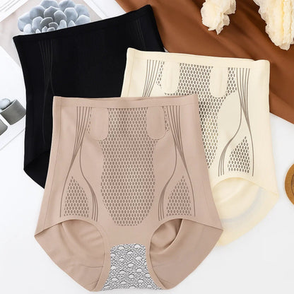 SmoothSilhouette | Tummy Control Shapewear Briefs – High Waist – Breathable Seamless Fit – Flattens Belly – Feels Invisible All Day