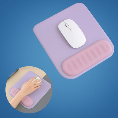 DeskEase | Ergonomic Mouse Pad – Wrist Support – Silicone Cushioned Anti‑Slip – Relieves Strain – For Long Hours at Office or Gaming