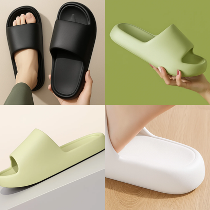 CloudStep | Platform Summer Slides – Cloud-Soft Cushioning – Lightweight Padded Sole – Pain Relief – Supportive – All-Day Comfort for Women