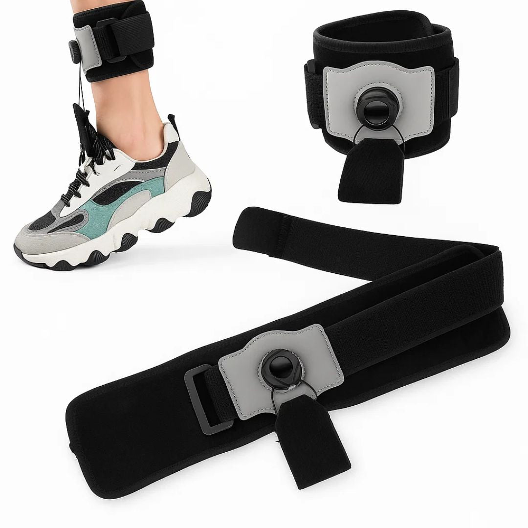 StrideAid | Foot Drop Brace – Adjustable AFO Support – Breathable & Lightweight – Prevents Trips – Improves Balance & Walking Confidence