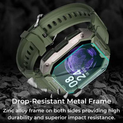 TactiX ARMY Series Smartwatch With Military Design | Durable GPS - Fitness Tracker - for Outdoor Adventures - Military Personnel and Tactical Use